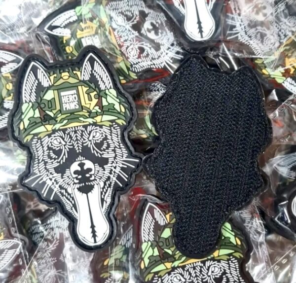 Hero Paws Military Morale Patch