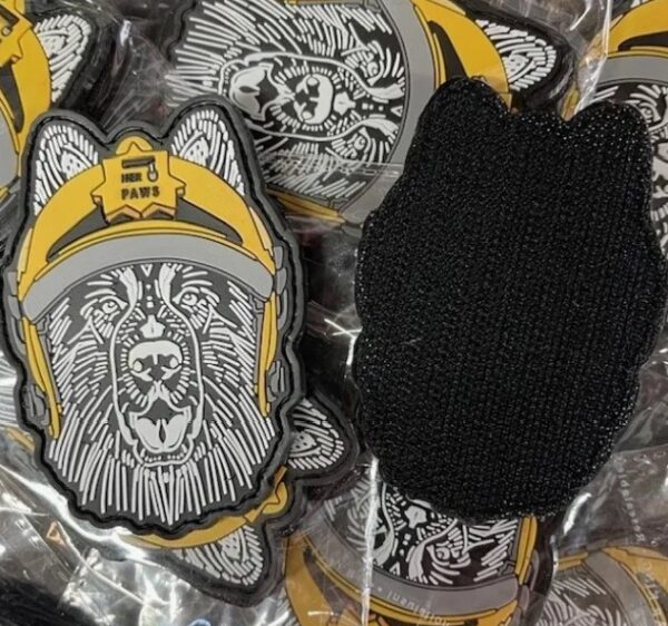 Hero Paws Fire & Rescue Morale Patch - Image 3