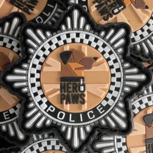 Hero Paws Logo Moral Patch