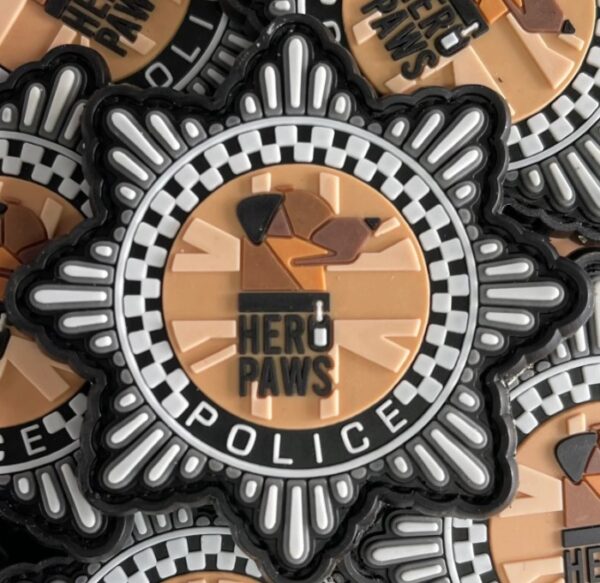 Hero Paws Logo Moral Patch