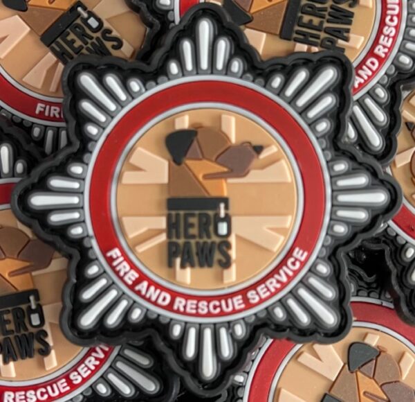 Hero Paws Logo Moral Patch - Image 2