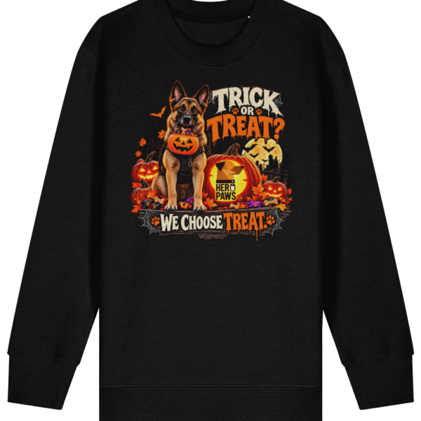Trick or Treat Howl-o-ween kids sweatshirt
