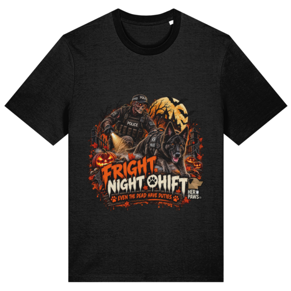 police Fright Night Howl-o-ween t shirt