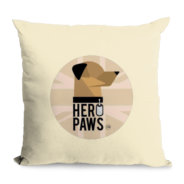 Hero Paws Original Logo Cushion