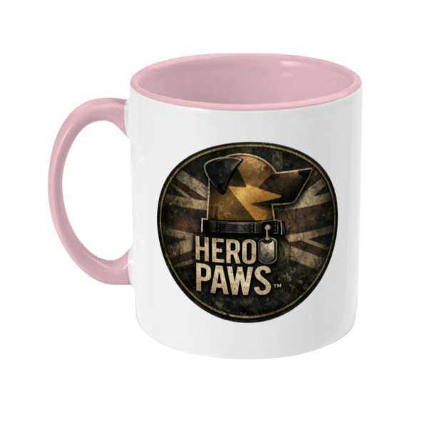 Two Toned Hero Paws Tactical logo Mug